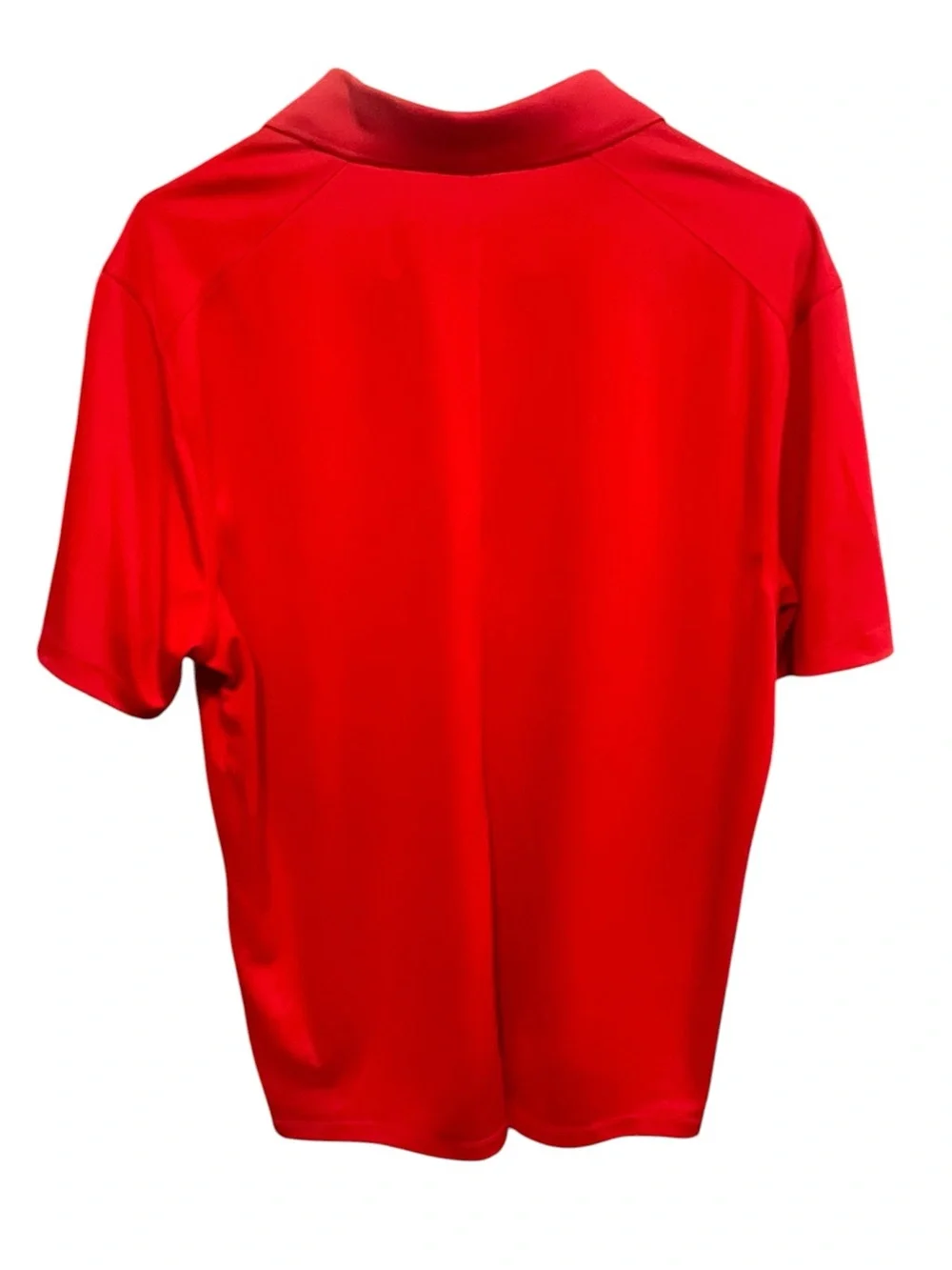 Nike Golf Dri-Fit Short Sleeve Collared Red Polo Shirt - Large